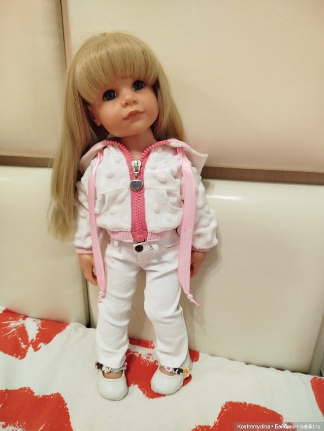 Кофта и джинсы для кукол готц (фото 3)