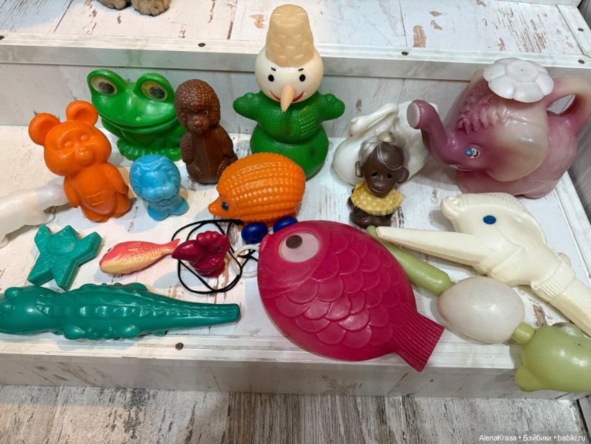 Пластмассовые игрушки СССР