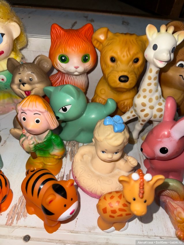 Резиновые игрушки СССР — Винтажные куклы и игрушки детства (фото 3)