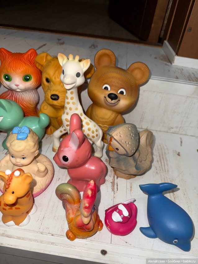 Резиновые игрушки СССР — Винтажные куклы и игрушки детства (фото 4)