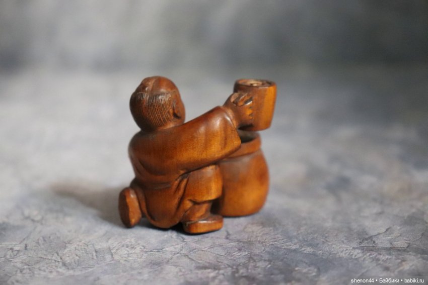 Нэцкэ "Торговец" — Статуэтки (фото 3)