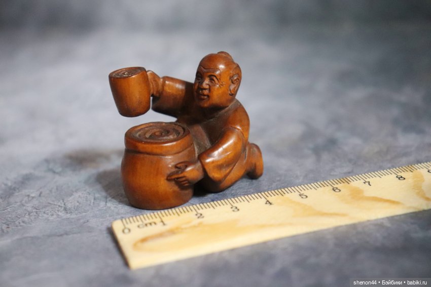Нэцкэ "Торговец" — Статуэтки (фото 5)