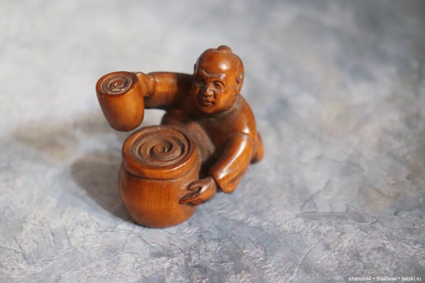 Нэцкэ "Торговец" — Статуэтки (фото 2)