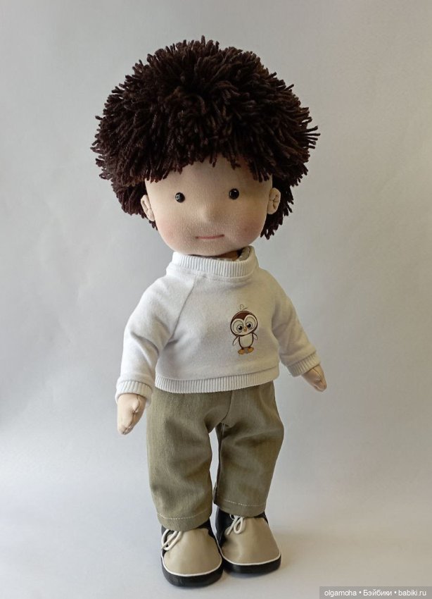 Текстильная кукла | Малыш Гриша (фото 3)