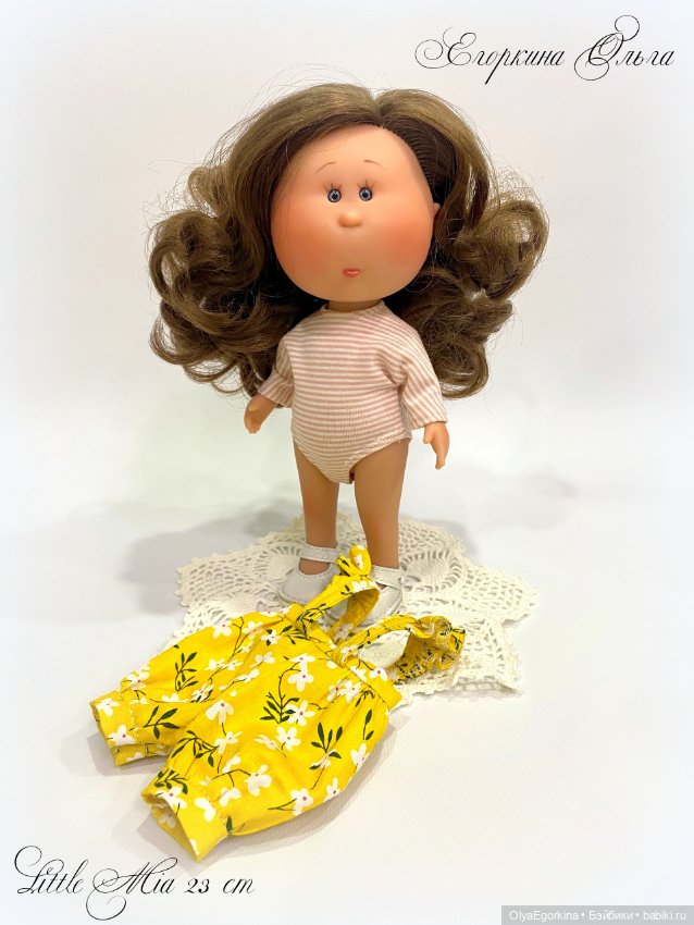 Комплект "Цветы" на мини Мию (23 см)