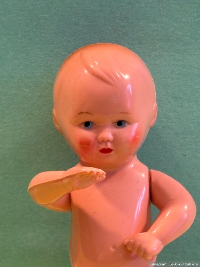 Пупсик из колкого пластика Celba, высота 9 см (фото 2)