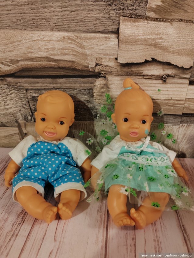 Две куколки лотом — Игровые куклы