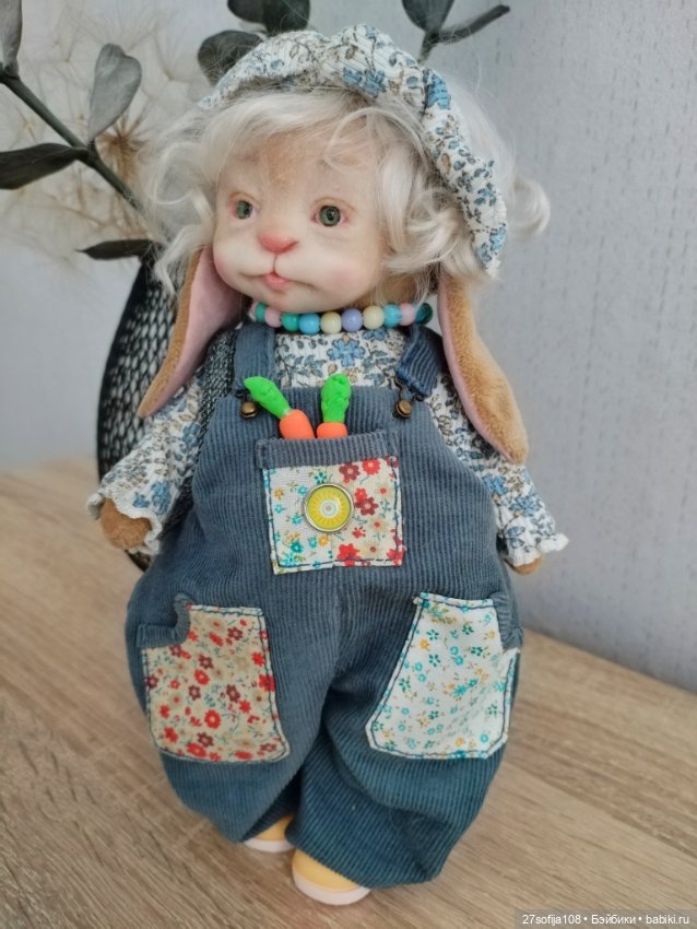 Зайка Мия — Авторские игрушки (фото 5)