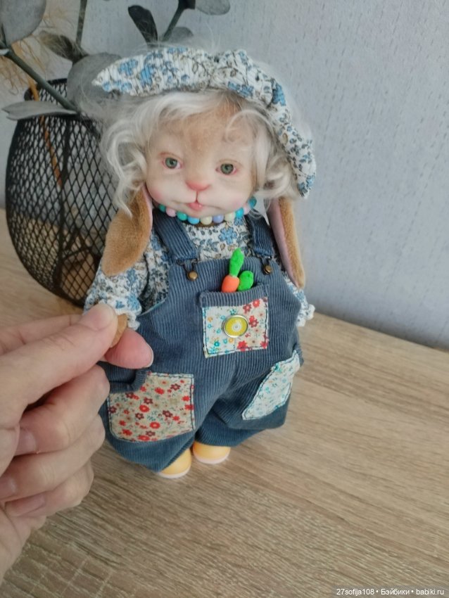 Зайка Мия — Авторские игрушки (фото 2)