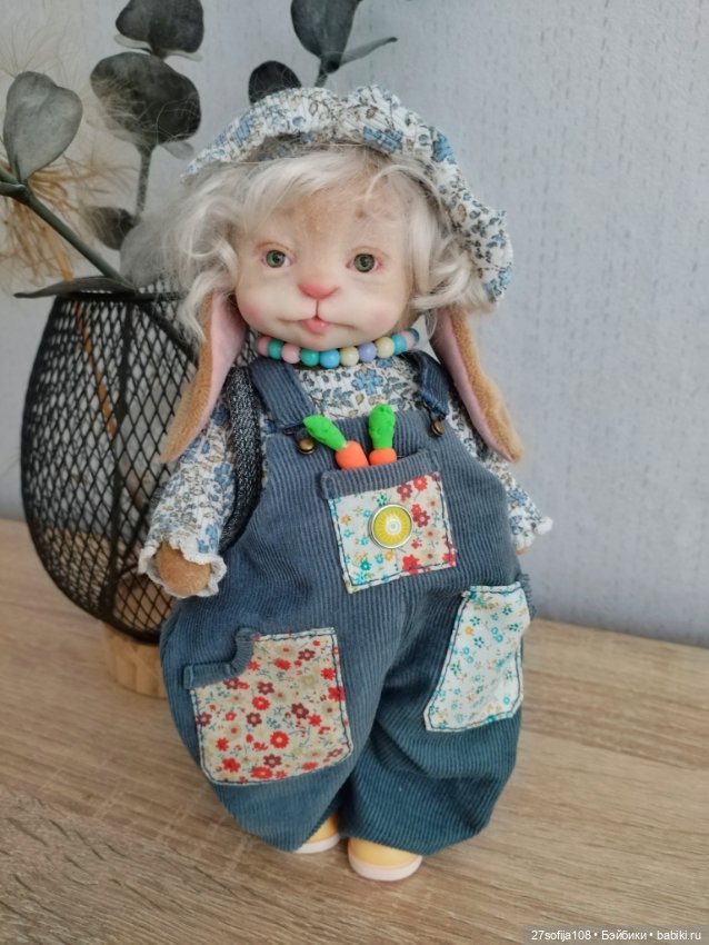 Зайка Мия — Авторские игрушки (фото 6)