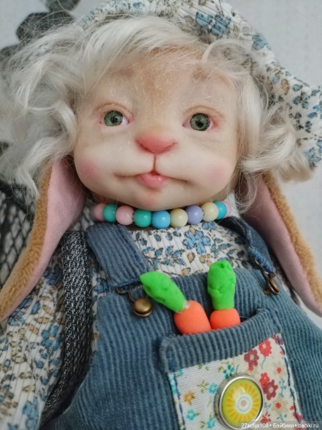 Зайка Мия — Авторские игрушки (фото 4)