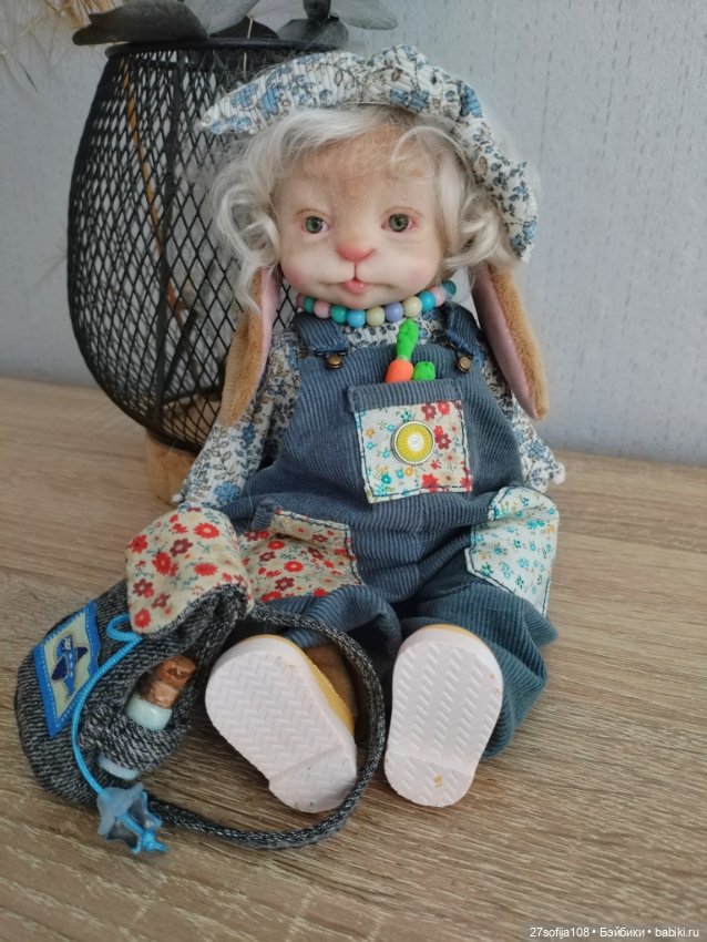 Зайка Мия — Авторские игрушки (фото 3)