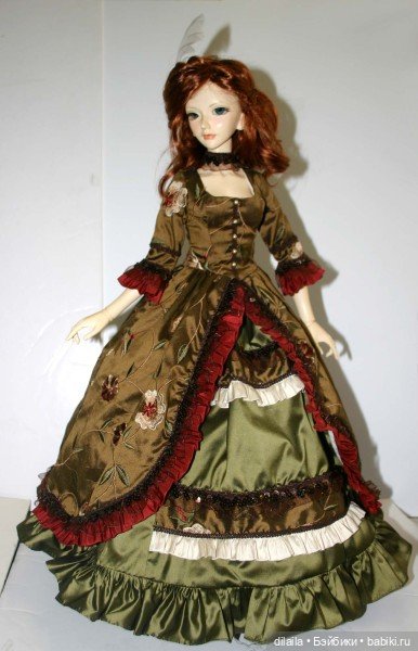 Выкройки PDF в натуральную величину / модели одежды для кукол 58 см 1/3 BJD SD AOD Dollfie (фото 10)