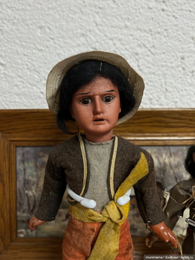 2 ориентальные минички Armand Marseille в индейских костюмах (фото 9)