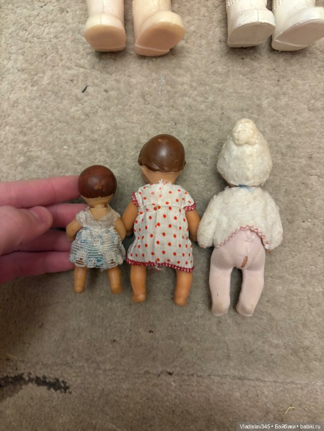 Лот редких старинных пупсов (фото 5)