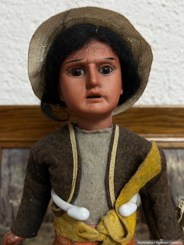 2 ориентальные минички Armand Marseille в индейских костюмах (фото 4)