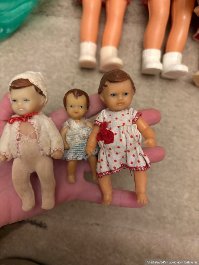 Лот редких старинных пупсов (фото 4)