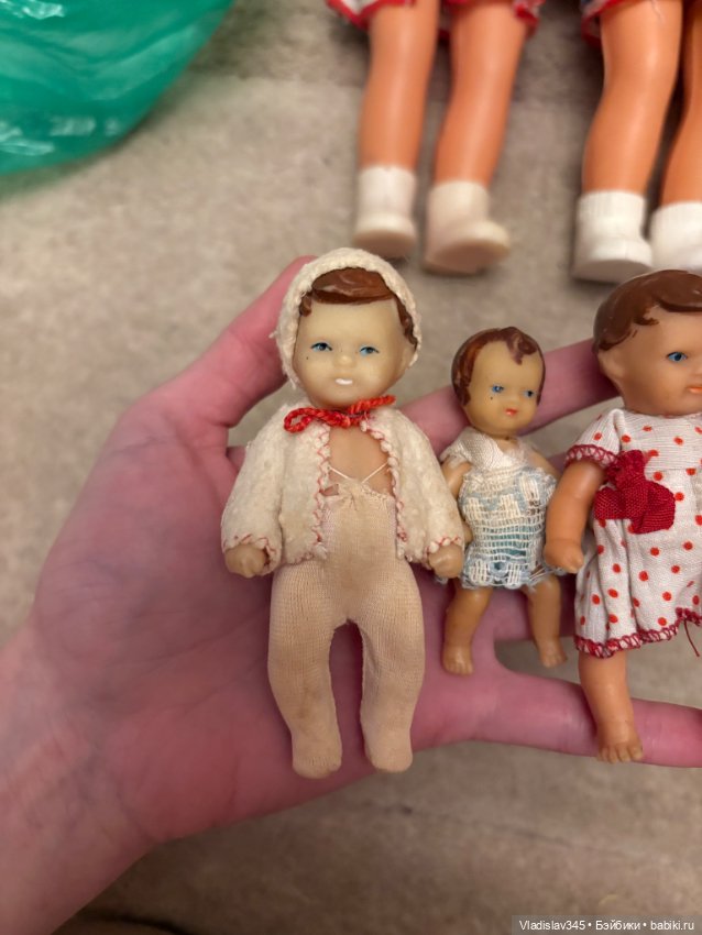 Лот редких старинных пупсов (фото 2)