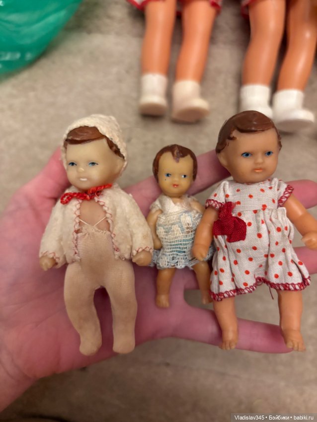 Лот редких старинных пупсов (фото 3)