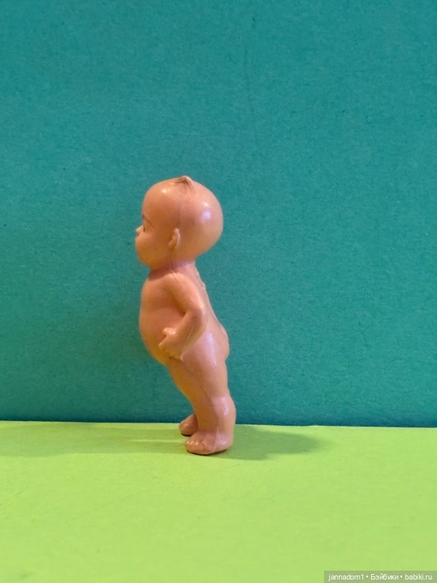 Целлулоидный пупсик кьюпи Minerva, высота 5 см (фото 5)