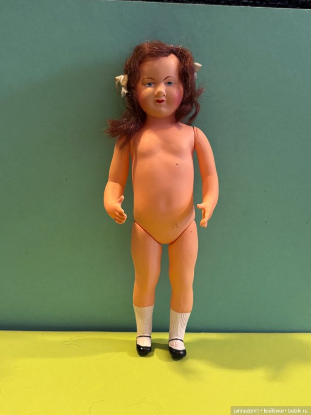 Целлулоидные французские куколки Petit Collin, высота 20 см (фото 10)