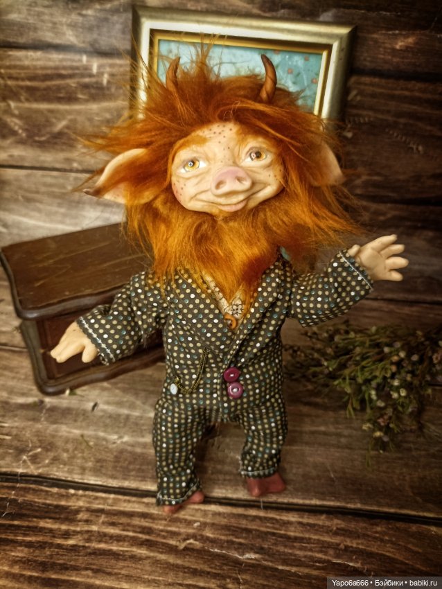 Рыжий чёртик — Авторские куклы