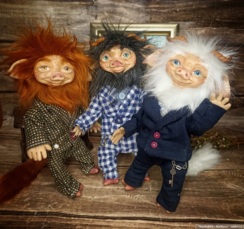 Рыжий чёртик — Авторские куклы (фото 3)