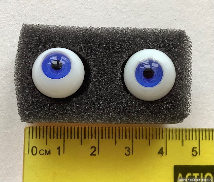 Глаза стекло 13мм — Глаза для BJD (фото 3)