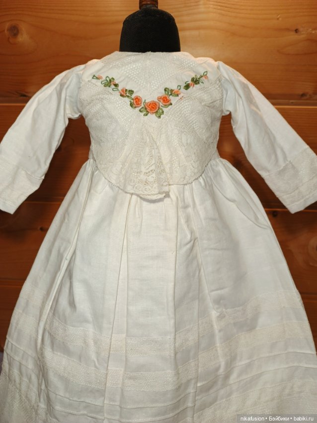 Платье на большую антикварную или винтажную куклу (фото 3)