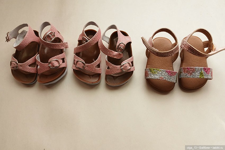 Фирменные босоножки для Gotz (фото 2)