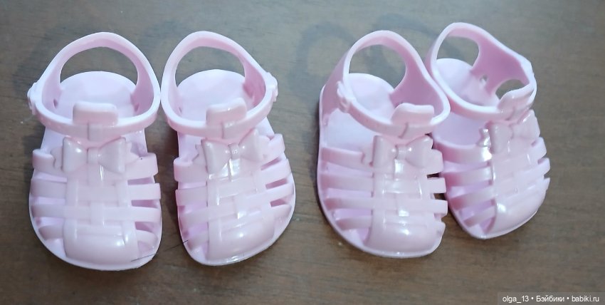 Фирменные босоножки для Gotz (фото 3)