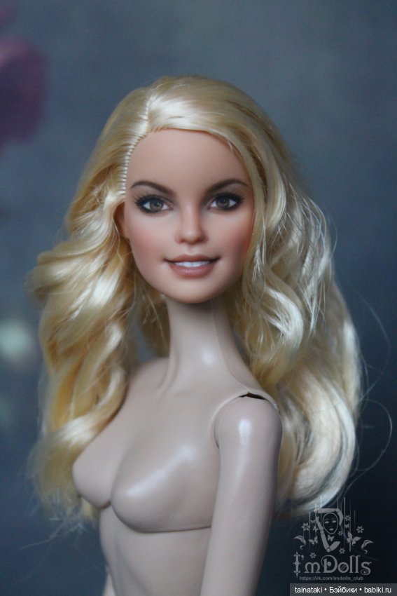 Голова куклы барби Милли ООАК (фото 6)