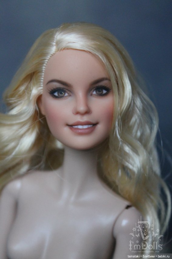 Голова куклы барби Милли ООАК (фото 7)