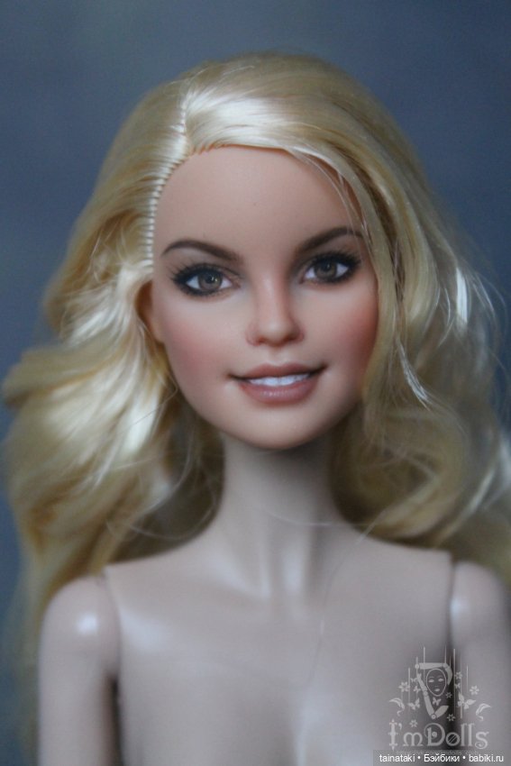Голова куклы барби Милли ООАК (фото 8)