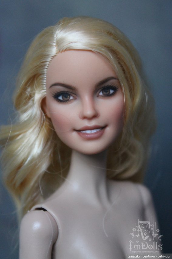 Голова куклы барби Милли ООАК