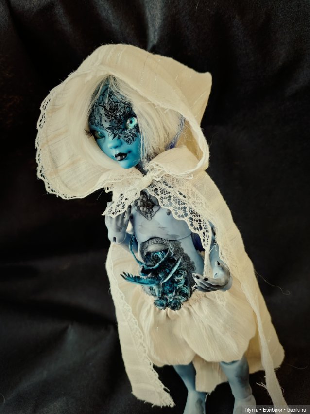 Авторская бжд куколка Птица (фото 5)