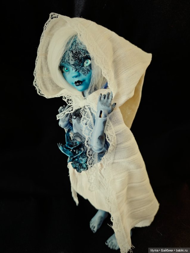 Авторская бжд куколка Птица (фото 6)