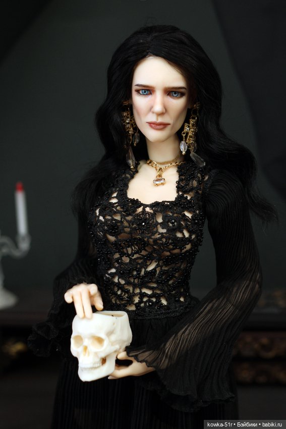 Авторская шарнирная кукла Медиум (фото 4)