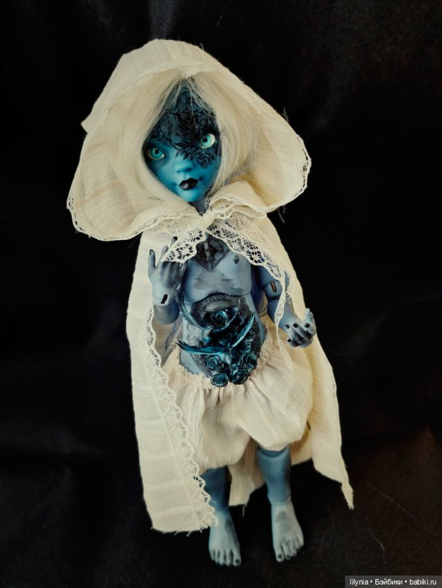 Авторская бжд куколка Птица (фото 4)