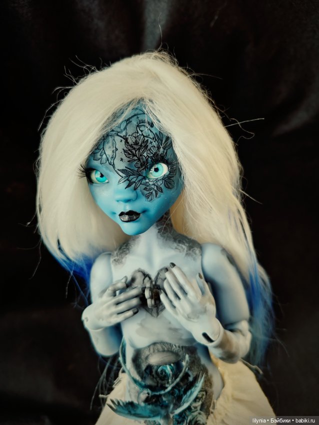 Авторская бжд куколка Птица