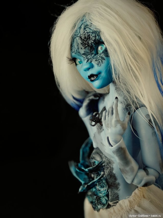 Авторская бжд куколка Птица (фото 3)