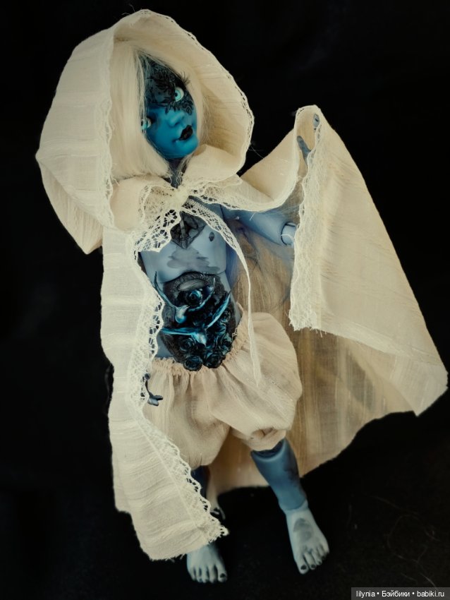 Авторская бжд куколка Птица (фото 9)