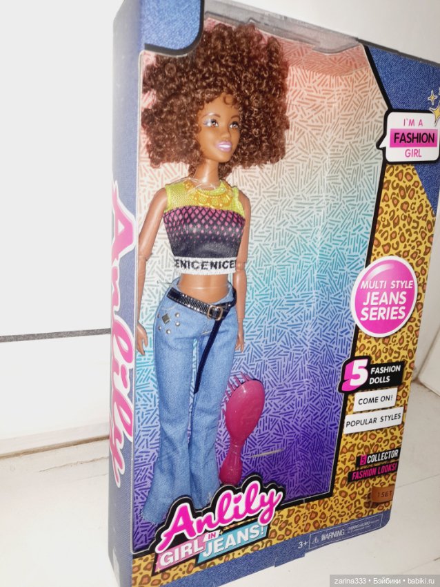 Afro кудряшка бренд Anlily (фото 5)