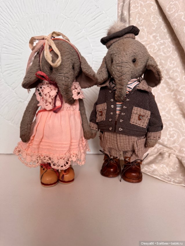 Слоны Тедди — Авторские игрушки (фото 2)