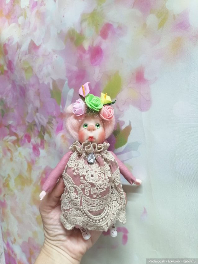 Куколка Весна — Авторские игрушки (фото 4)