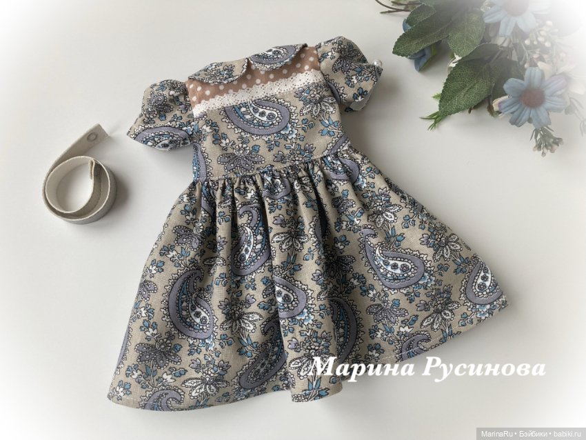Платье для куклы Готц — Одежда для кукол (фото 6)
