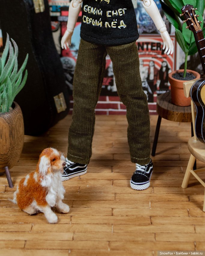 Вельветовые брюки для сицилийских псов