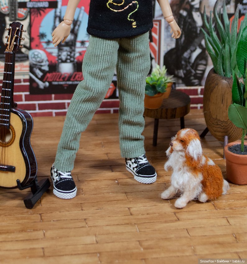 Вельветовые брюки для сицилийских псов