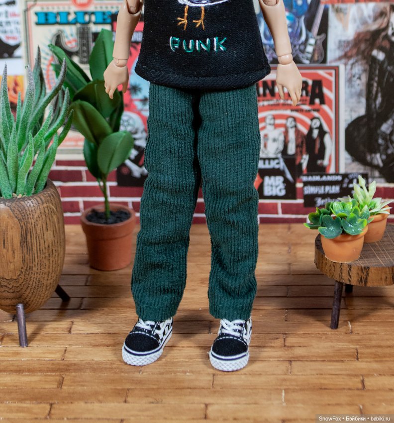 Вельветовые брюки для сицилийских псов