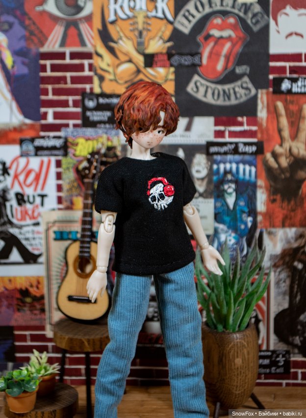 Футболка "Музыкальный череп" с вышивкой для сицилийских псов,близнецов,Милим, come4arts (фото 2)